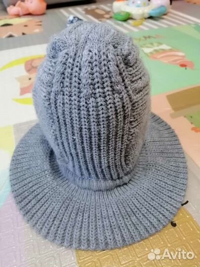 Шапка-шлем зимняя