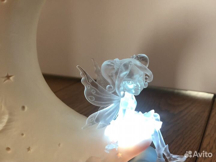 Светильник луна с феей