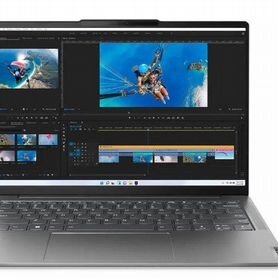 Ноутбук Lenovo Yoga Slim 6 14APU8 (14", 2023, IPS, AMD Ryzen 5 7540U 3.2ггц, 6-ядерный, 16гб lpddr5