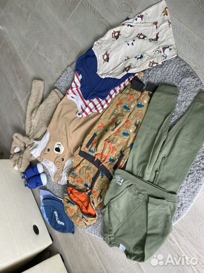 Пакет одежды на мальчика 92-98