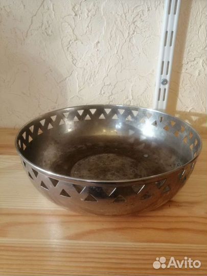 Конфетница, фруктовница немецкая посеребренная