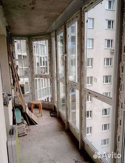 Остекление балкона