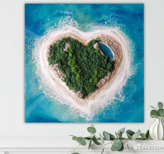 Мастер-класс акрилом, маслом, эпоксидной смолой