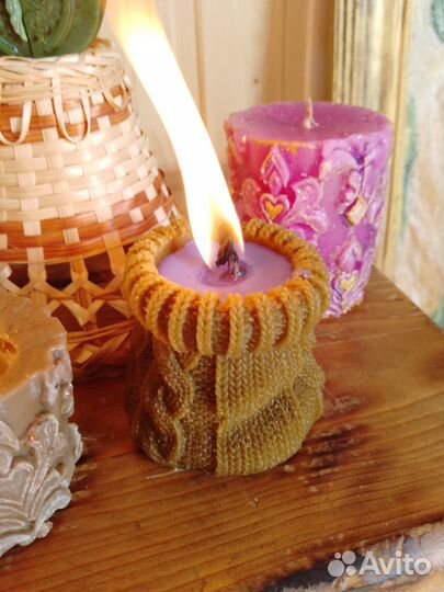 Свечи восковые