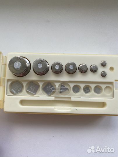 Набор гирь СССР 1984г