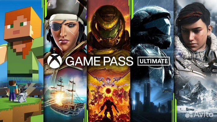 Подписка Xbox game pass ultimate