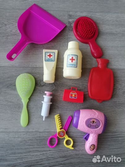 Набор детской посуды докторский набор