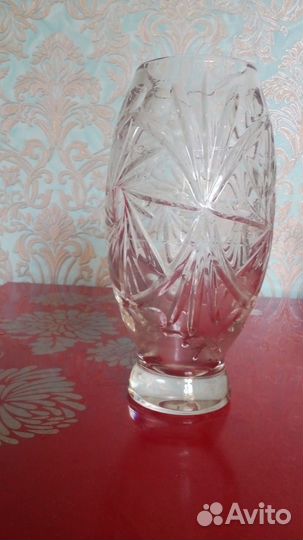 Хрусталь Чешский времен СССР вазы,салатники,кружки