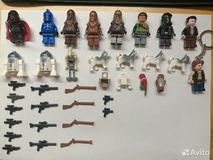 Lego star wars минифигурки