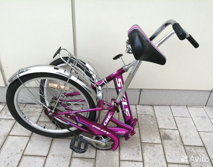 Велосипед Стелс. Складной