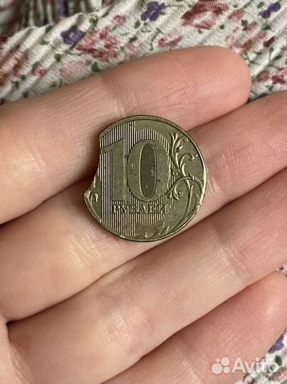 Монета. Заводской брак