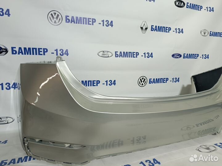 Бампер задний hyundai solaris 2 в цвет бежевый w4y
