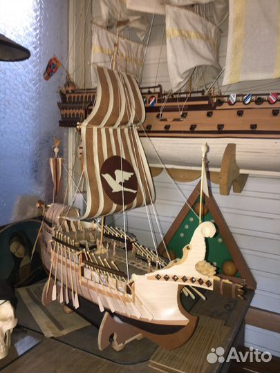 Корабли из дерева