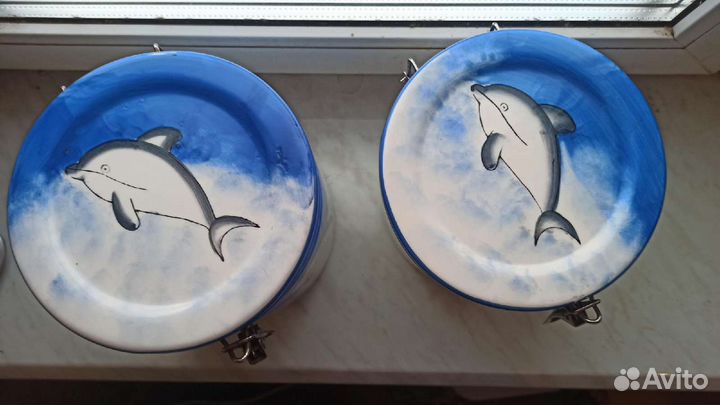 Банка для хранения с бугельным замком