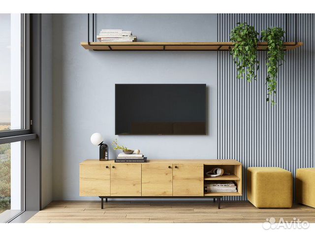 Тв-тумба Скульт-3 Wood