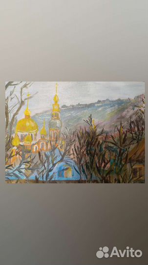 Картина Храм Пейзаж