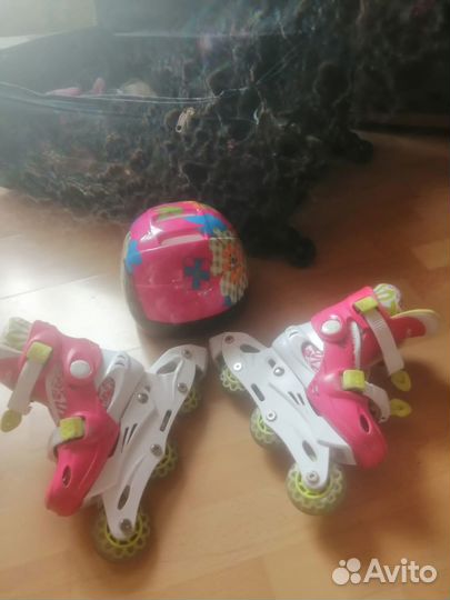 Роликовые коньки детские 2 в 1