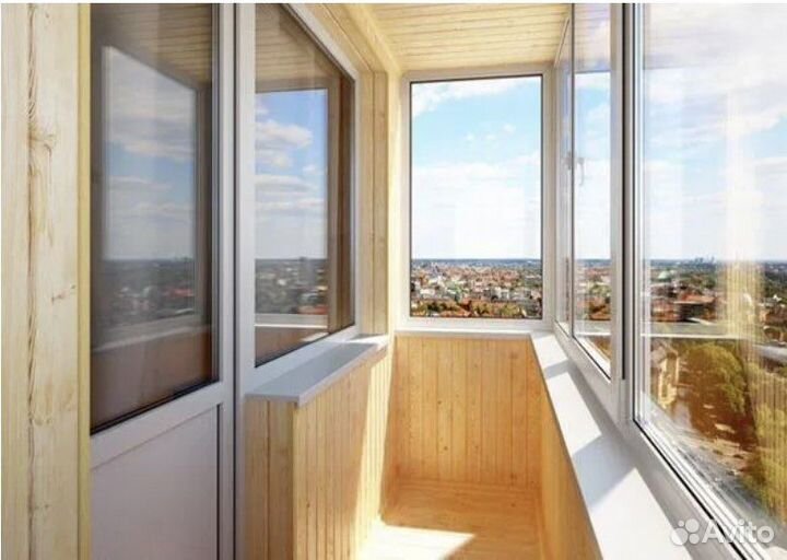 Балконы лоджии окна