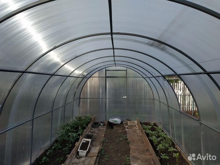 Теплица 3 на 6 из поликарбоната