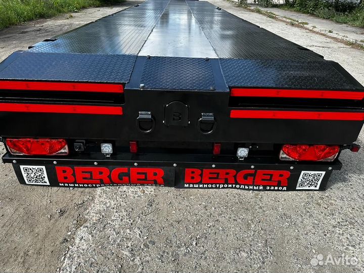 Полуприцеп трал (тяжеловоз) Berger 9854, 2023