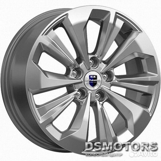 Диски Авиор 7.0/17 5x112 ET45 d57.1 дарк платинум