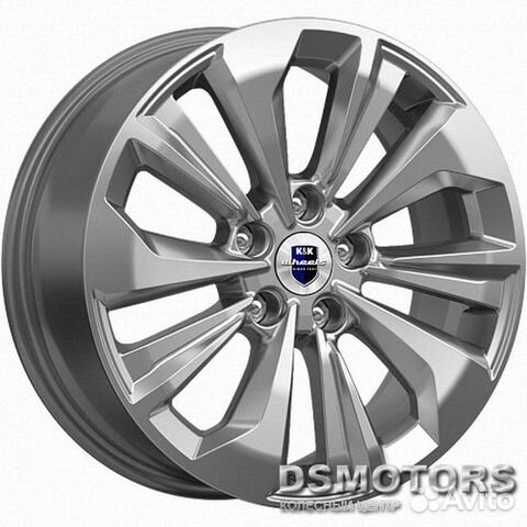 Диски Авиор 7.0/17 5x112 ET45 d57.1 дарк платинум