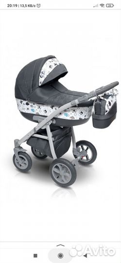 Коляска camarelo vision design 2в1