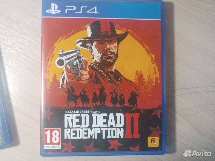 Red dead redemption 2 ps4 диск