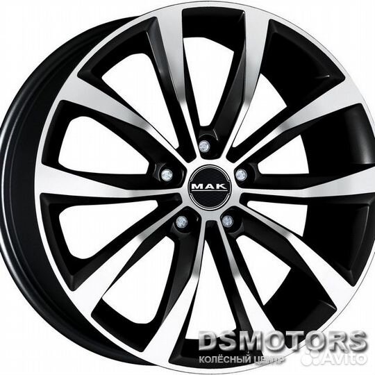 Диски Wolf 8.0/18 5x108 ET50 d72.0 black mirror