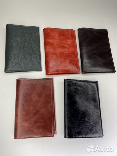 Обложка на паспорт натуральная кожа теленка