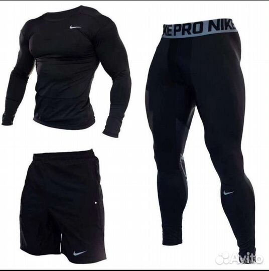 Рашгард мужской комплект 3 в 1