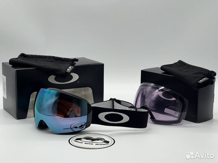 Маска Oakley Flight Deck M с доп линзой