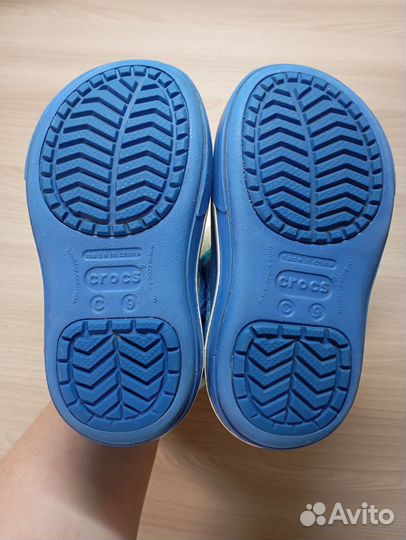 Сапоги демисезонные Crocs C9 р.26