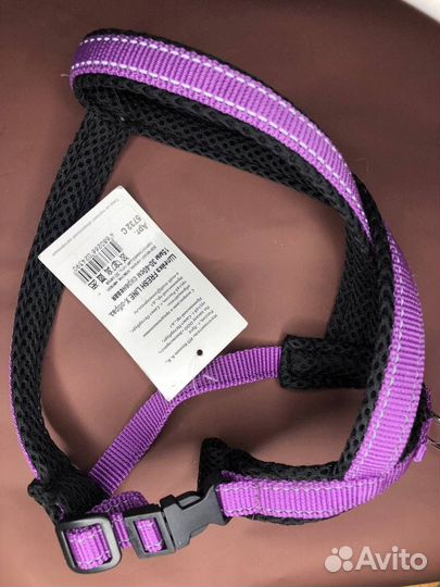 Шлейка для собак Х-образная, регулируемая