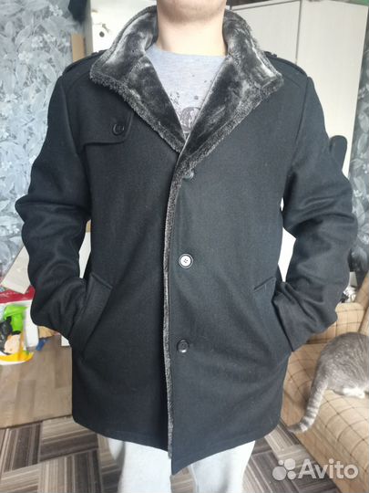 Пальто зимнее мужское 54 56