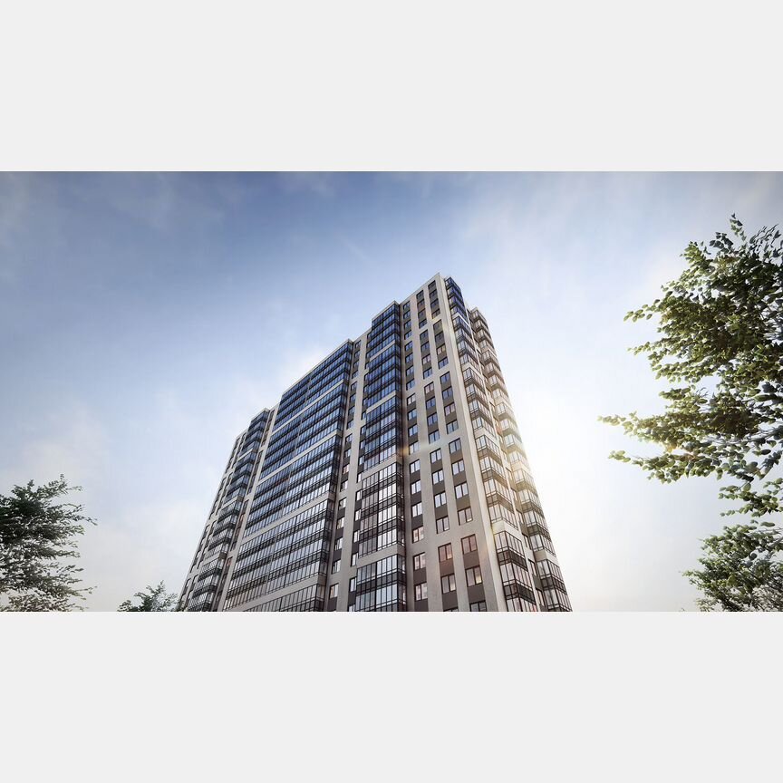 1-к. квартира, 33,4 м², 2/21 эт.