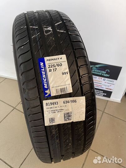 Michelin Primacy 4 225/60 R17 99V