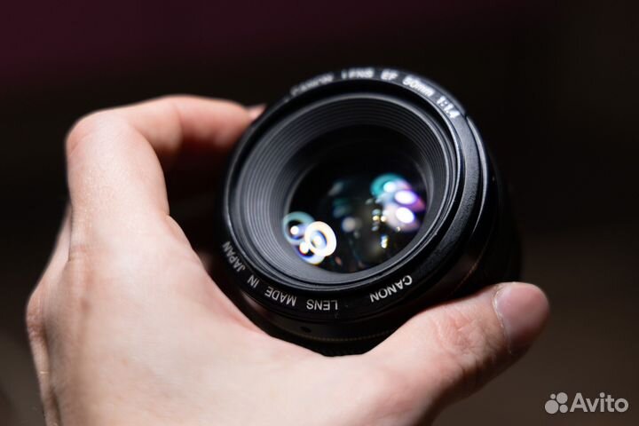 Объектив canon 50mm 1.4