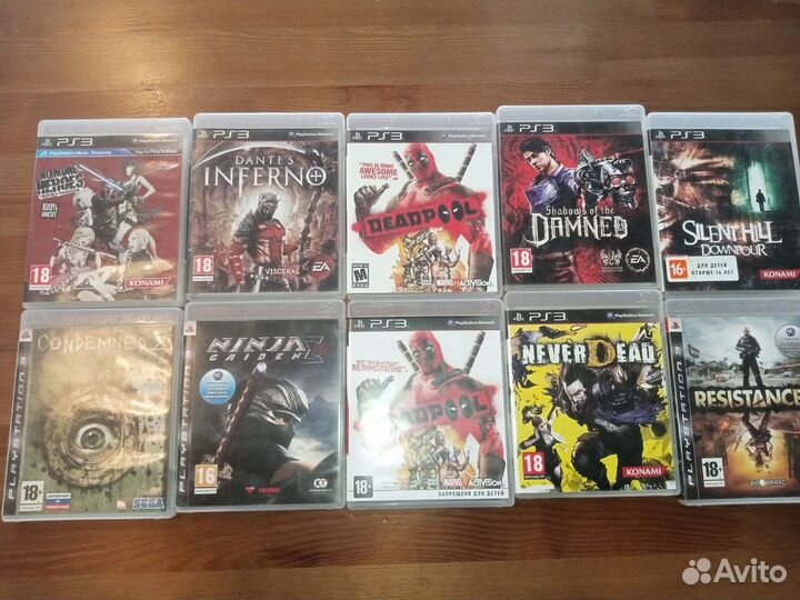 Редкие диски на ps3 и xbox 360 Лицензия