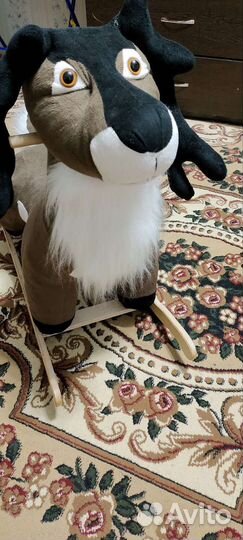 Детская игрушка качалка олень