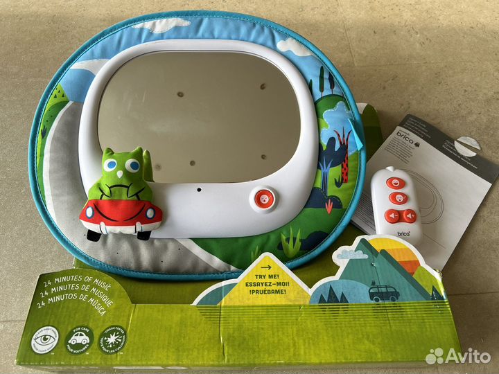 Зеркало для контроля за ребенком в автомобиле