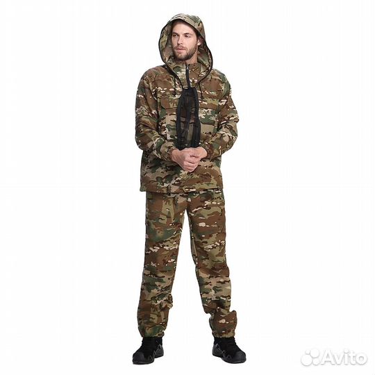 60999 Костюм противоэнцефалитный rip stop, камо
