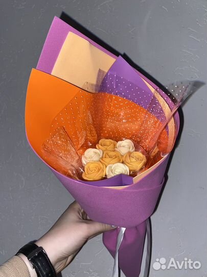 Букет из шоколадных роз