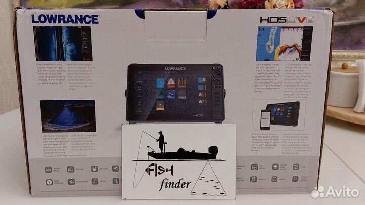 Эхолот lowrance hds 12 live Англ+Рус+Карты