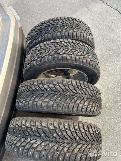 Nokian Hakkapelita 9 205/60 R16 на литых дисках