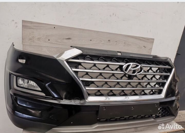 Tucson 3 2019 бампер передний в сборе
