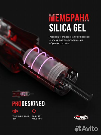 Картриджи для тату и пм Police 0.40 1RL