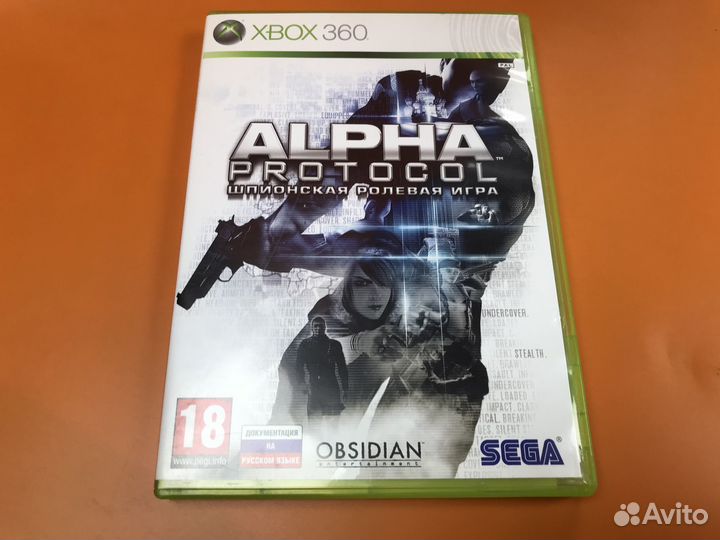 Игра Alpha Protocol для XBox 360