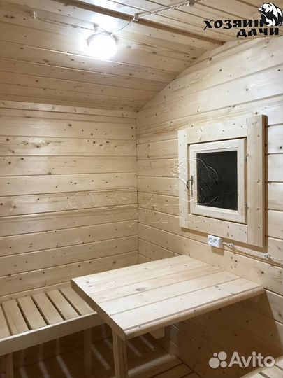 Яркая Баня под ключ 2х4 на зависть соседям