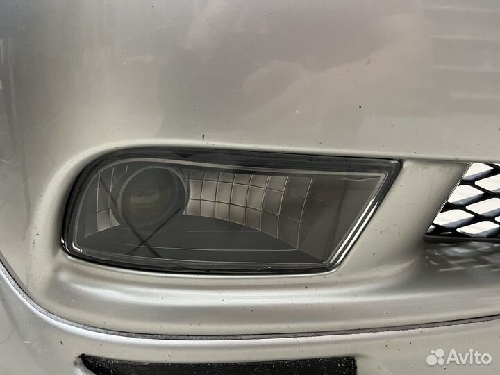 Передний бампер Altezza с губой, туманками и решет